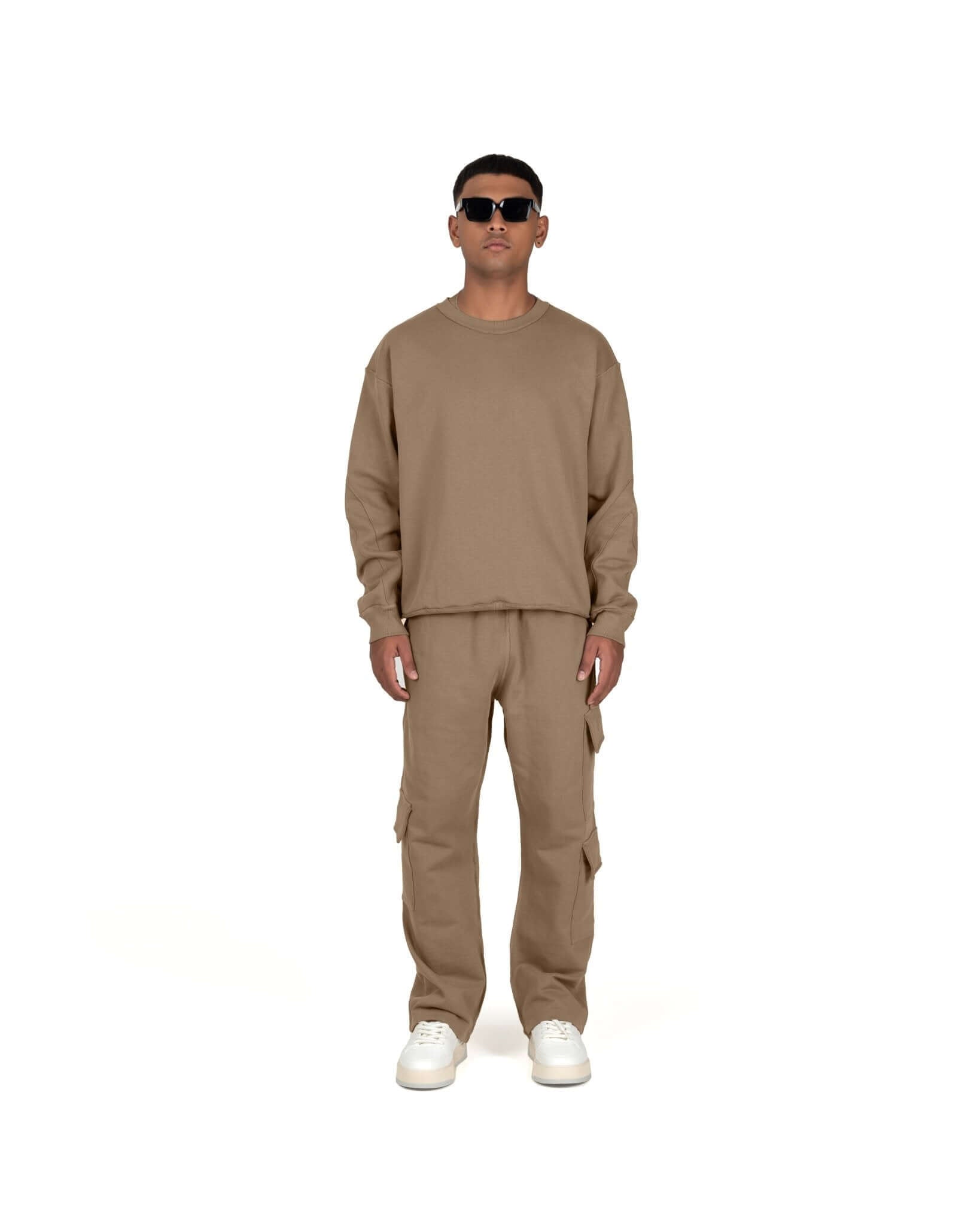 WALNUT RELAXED FIT SWEATSHIRT