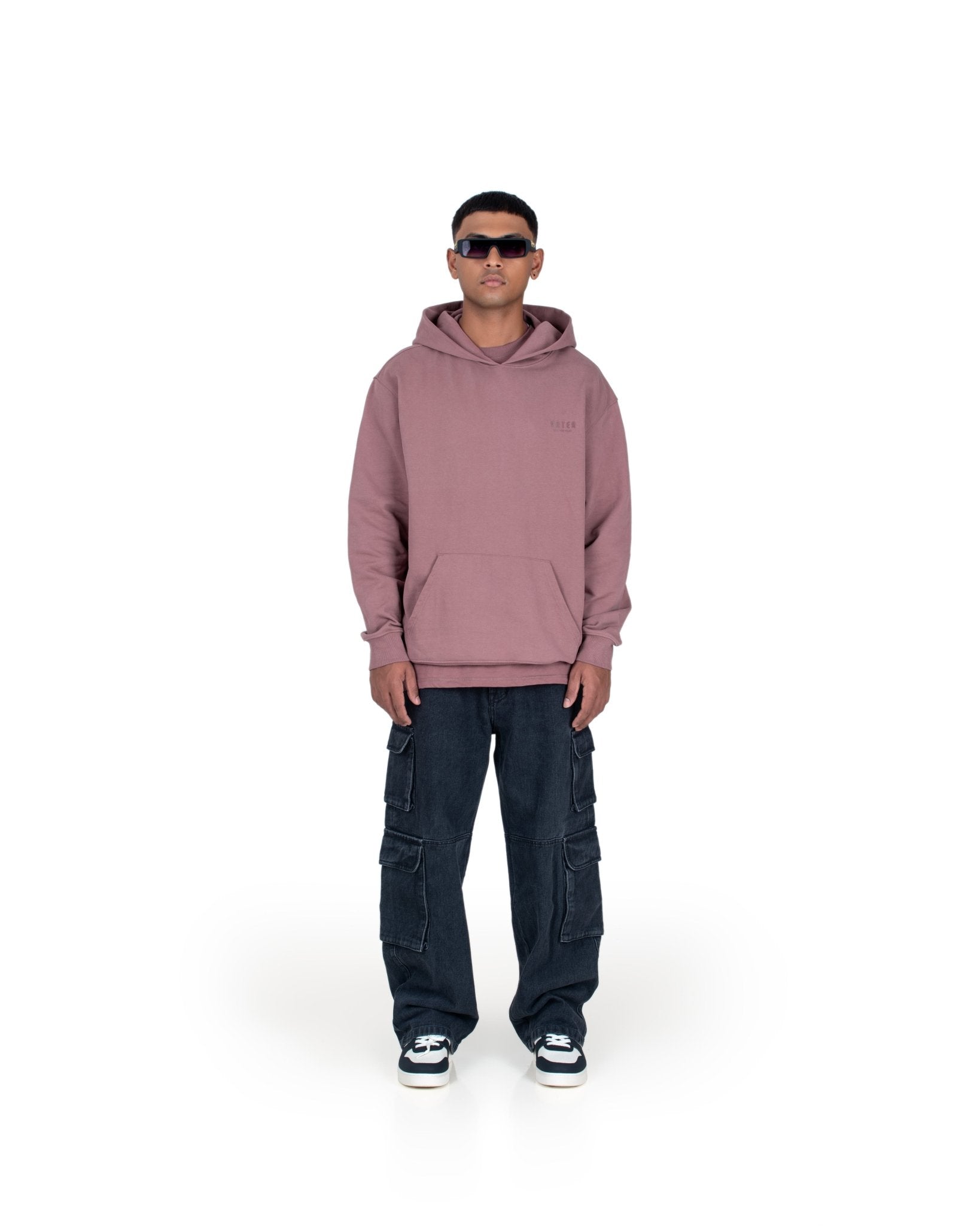ROSE TAUPE HEAVY WEIGHT HOODIE