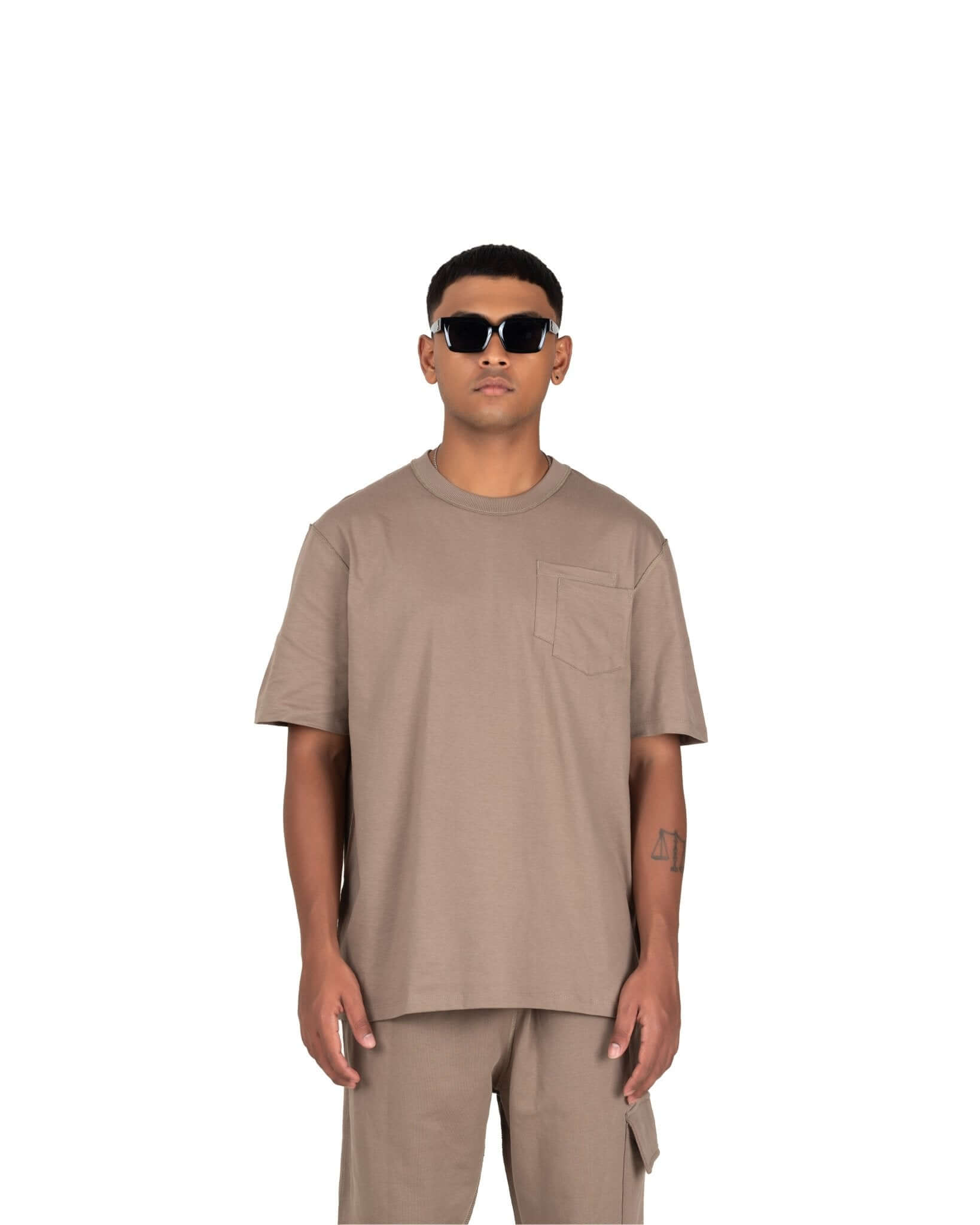 WALNUT LOOSE FIT T-SHIRT