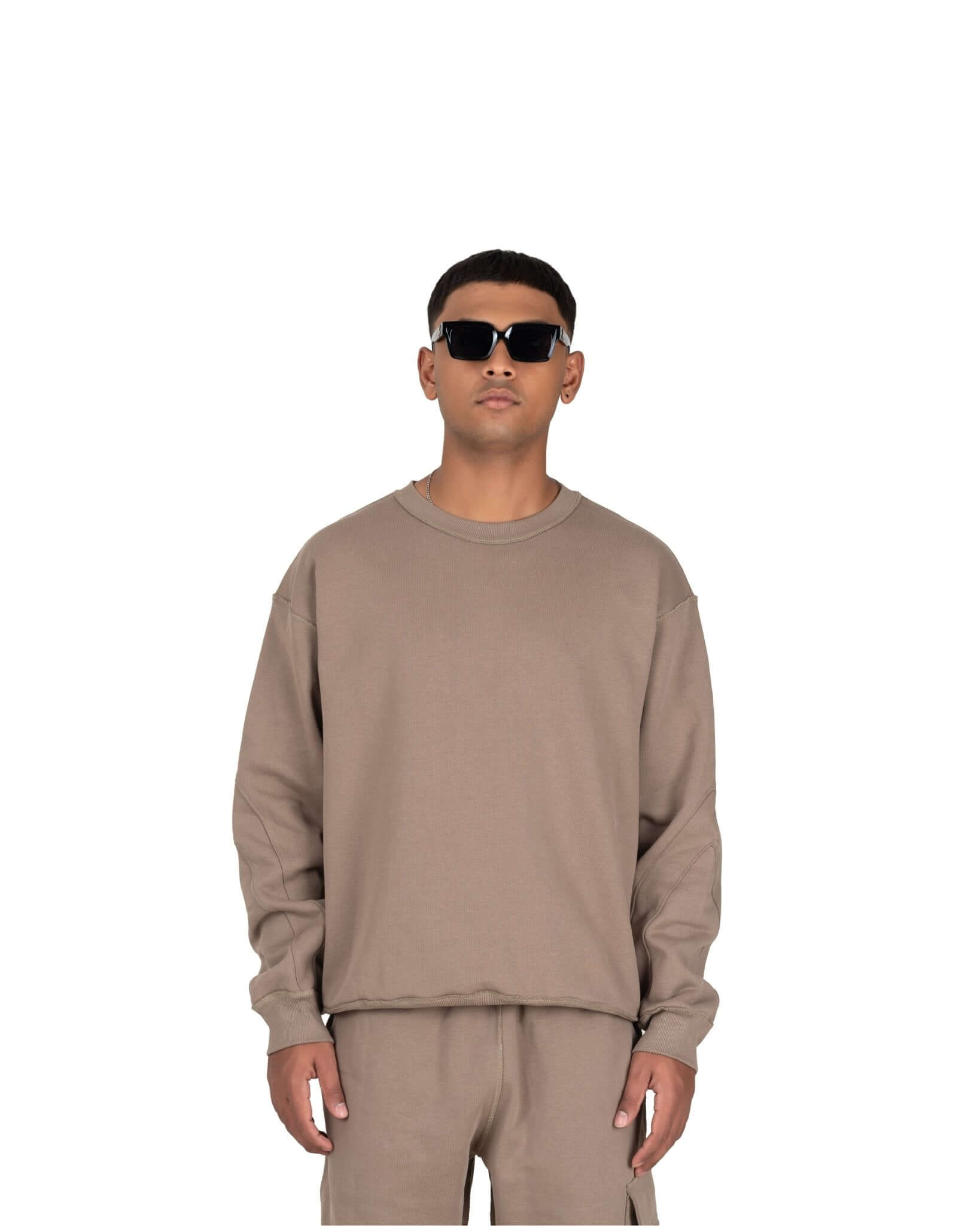 WALNUT RELAXED FIT SWEATSHIRT